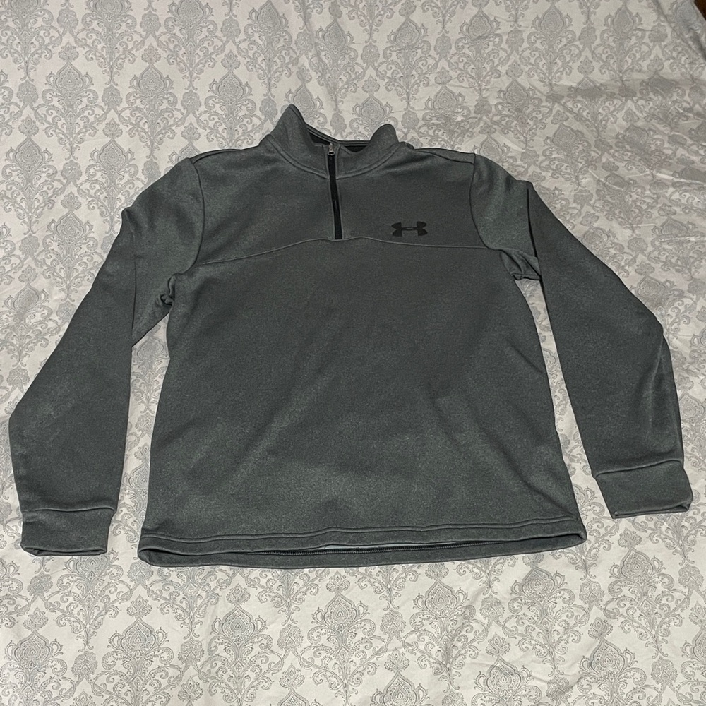 Under Armour Charcoal Quarter-Zip Pullover